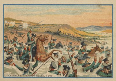 Slaget ved Austerlitz i 1805 av French School