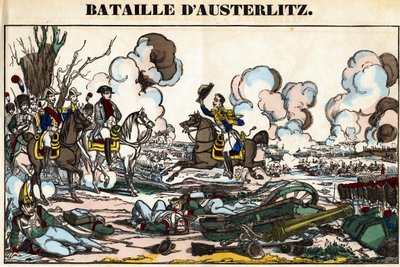 Battle of Austerlitz on December 2 av French School
