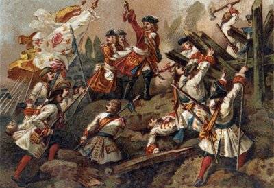 Battle of Denain (July 24 av French School