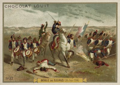 Slaget ved Fleurus, franske revolusjonskriger, 26. juni 1794 av French School