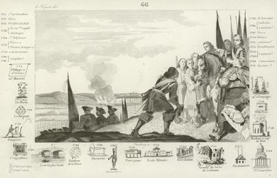 Slaget ved Fontenoy, 1745 av French School