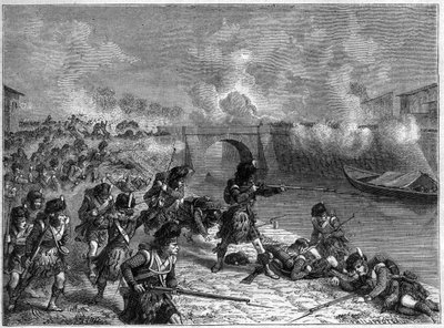 Slaget ved Toulouse: siste slag mellom de britiske og spanske styrkene under Wellington mot franskmennene 1814 - Slaget ved Toulouse 10. april 1814 mellom troppene til den keiserlige hæren kommandert av Marechal Soult og troppene i Anglo-Hispano-Porten av French School