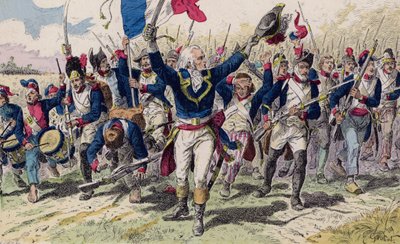 Slaget ved Valmy av French School