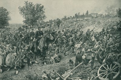 Slaget ved Worth, fransk-prøyssisk krig, 6. august 1870 av French School