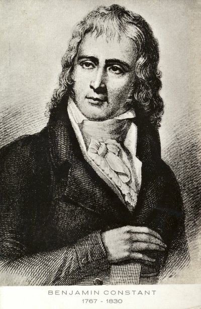 Benjamin Constant (1767–1830), sveitsiskfødt fransk politiker og forfatter (lito) av French School