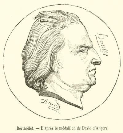 Berthollet (gravering) av French School