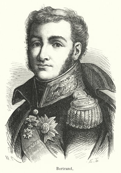 Bertrand (gravering) av French School