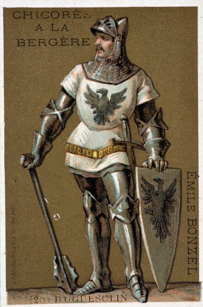 Bertrand du Guesclin (Duguesclin) (v. 1320-1380). Konstabel i Frankrike av French School