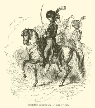 Bessieres, Kommandant der Führer (Stich) von French School