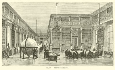 Mazarine bibliotek av French School