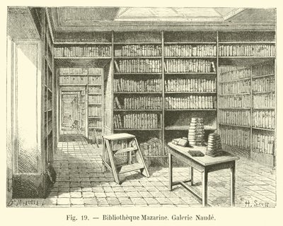 Mazarine bibliotek, Naude Gallery av French School