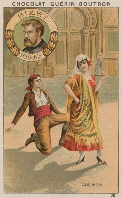 Bizet, Carmen av French School