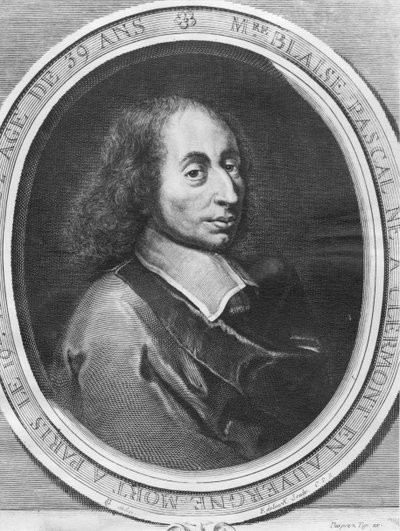 Blaise Pascal (1623–62) av French School