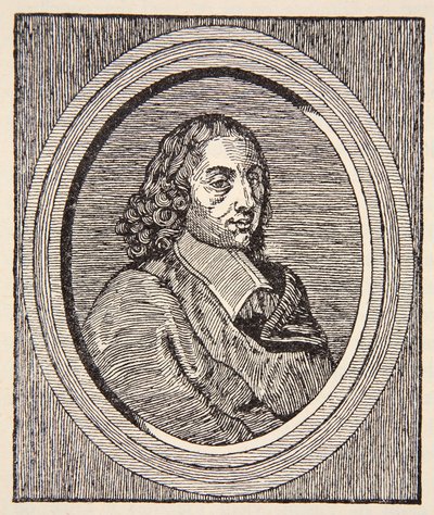Blaise Pascal, illustrasjon fra History of the French Nation, Sciences, Volumes I & II, av Gabriel Hanotaux (1853-1944), 1924 av French School