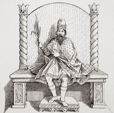 Bonifatius III av Toscana, markgreve av Toscana, aka Bonifatius IV eller Bonifatius av Canossa, 985-1052, fra L