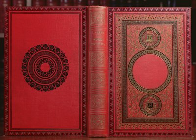 Bokomslag av North Against South av Jules Verne (1828-1905) (skinn) av French School