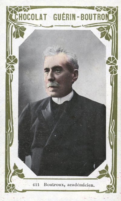 Boutroux, academicien (farget bilde) av French School