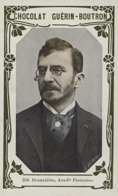 Brunetiere, French Academy (farget bilde) av French School