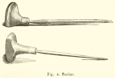 Burins (gravering) av French School