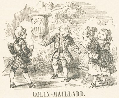 C: Colin-Maillard av French School