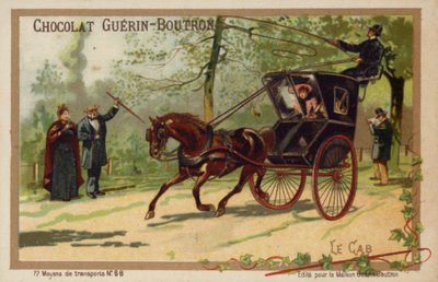 Førerhus (chromolitho) av French School