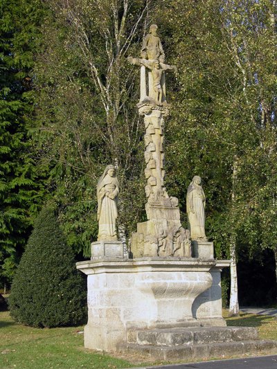 Golgata, skåret av Cabedoche Freres, 1827 av French School