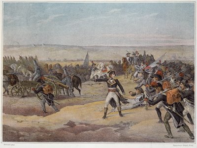 Kampanje (ekspedisjon) av Egypt (1798-1801), Armee of the Orient: Gå gjennom ørkenen. 1798. av French School