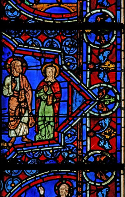 Cana Ekteskap: Mary sier at det ikke er mer vin (w30a) av French School