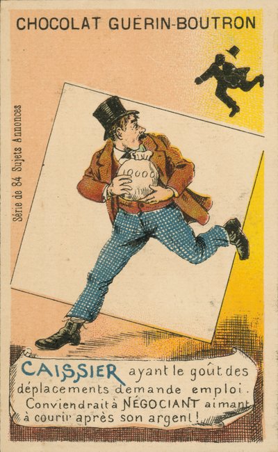 Kasserer (litho) av French School