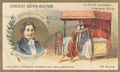 Casimir Delavigne (1793-1843), fransk poet og dramatiker, forfatter av «Les enfants d
