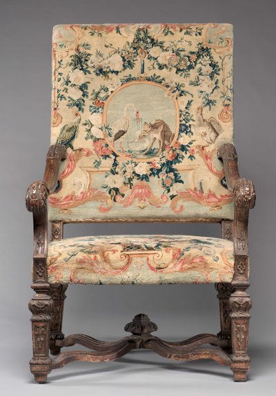 Stol, produsent Savonnerie Factory, før 1717 av French School