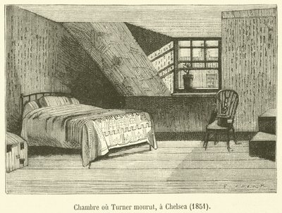 Rom der Turner døde, i Chelsea av French School