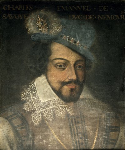 Charles Emmanuel av Savoy (1547-95) av French School