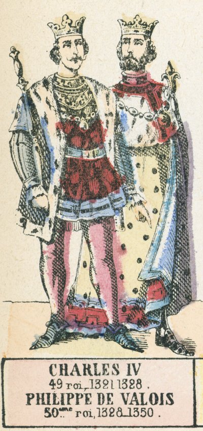 Karl IV, 49 roi av French School