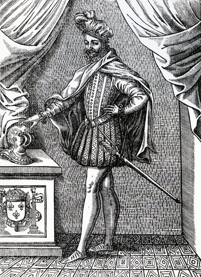 Charles IX (1550-74), konge av Frankrike, 1573 av French School