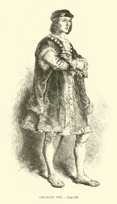 Karl VIII av French School