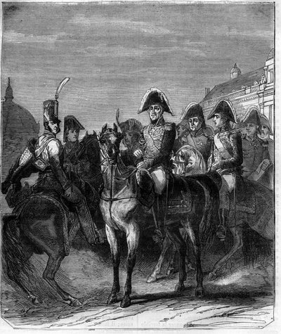 Charles X (1757-1836) King of France. Engraving in “Histoire des Papes-Rois-Queen and Empereurs a travers les centuries”” by Maurice Lachatre av French School
