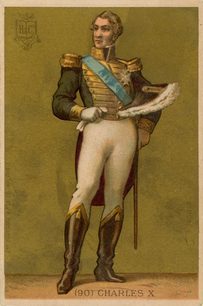 Charles X av French School