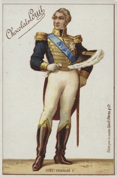 Charles X av French School