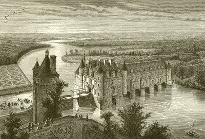 Chateau de Chenonceaux av French School