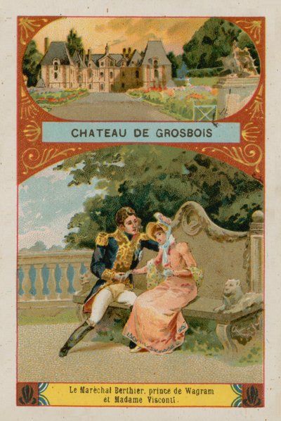 Slottet i Grosbois av French School