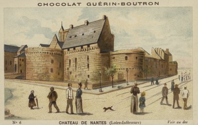 Slottet i Nantes, Loire-Inferior av French School