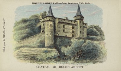 Chateau de Rochelambert, Rochelambert, Haute-Loire av French School