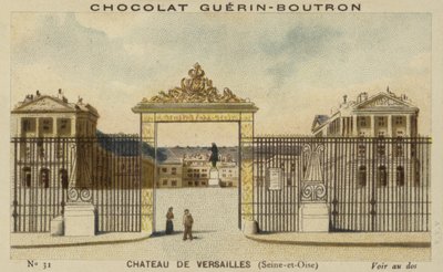 Slottet i Versailles, Seine-et-Oise av French School
