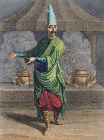 Kokk til Grand Seigneur, Topkapi-palasset av French School
