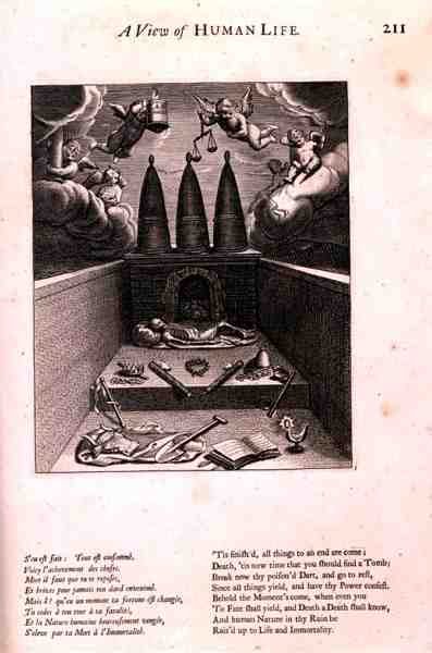 Cherubs Come to Take the Spirit Away, illustrasjon fra 