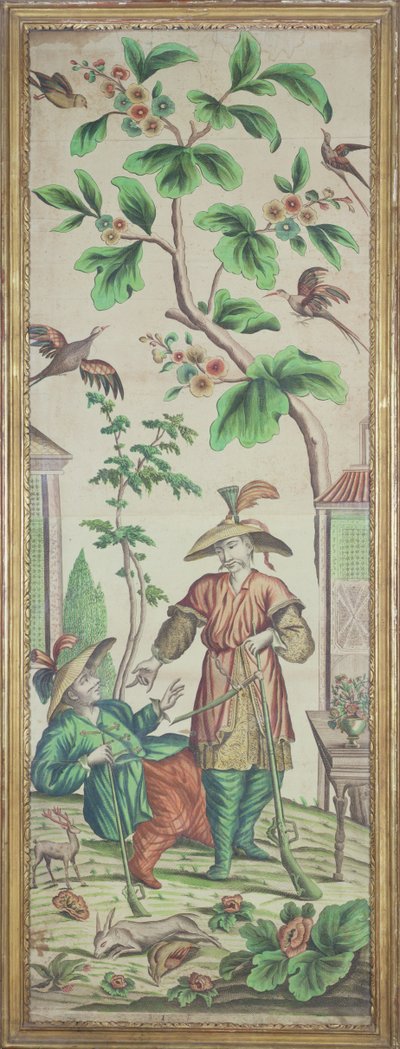 Chinoiserie tapet av French School