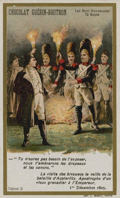 Chocolat Guerin-Boutron byttekort, Historic Words-serien av French School
