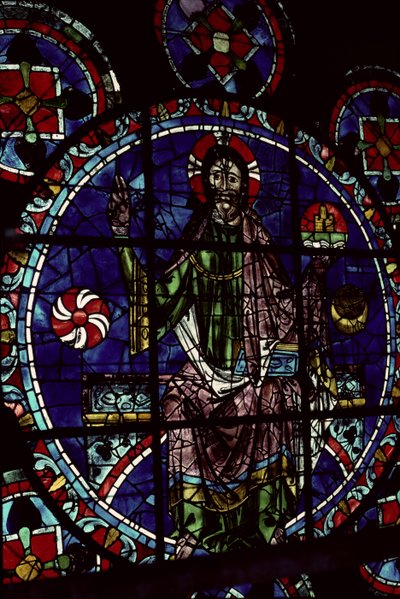 Kristus som Logos, 1200-tallet av French School