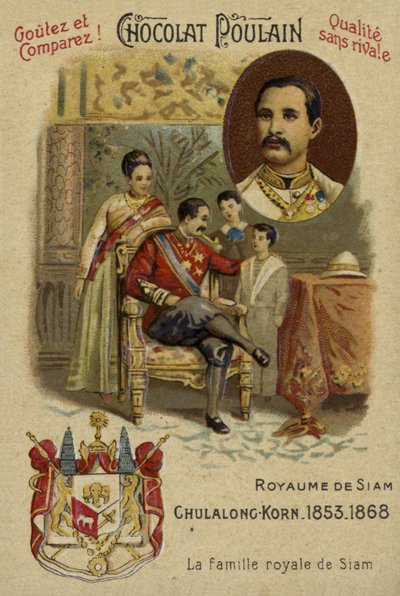 Chulalongkorn, konge av Siam av French School